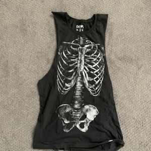 Skeleton Tank Top